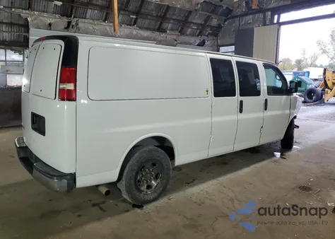 2014 Chevrolet Express G3500 Lt z USA, uszkodzony, nr VIN 1GAZG1FG4E1187749